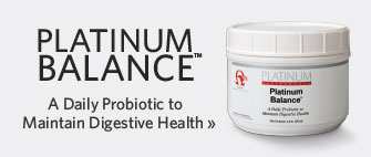 Platinum Balance - A Daily Probiotic to Maintain Digestive Health