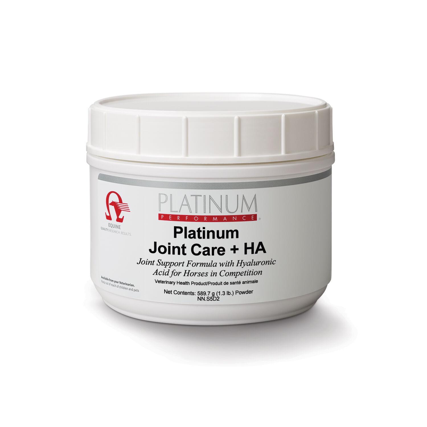 Platinum Renew supplement container and paste syringe