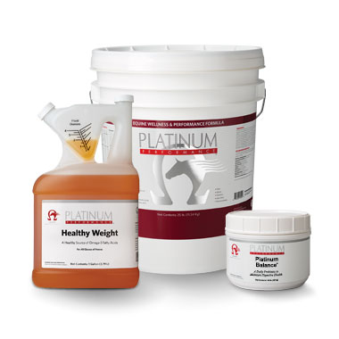 Platinum Performance® Equine + Healthy Weight + Platinum Balance