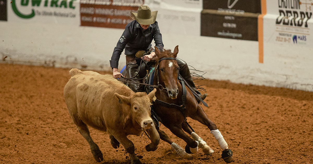 Sarah Dawson NRCHA Snaffle Bit Futurity Open Champion