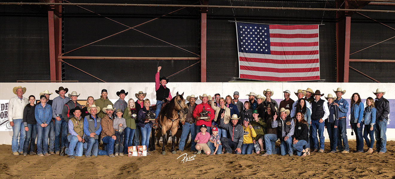 Platinum advisor with her horse